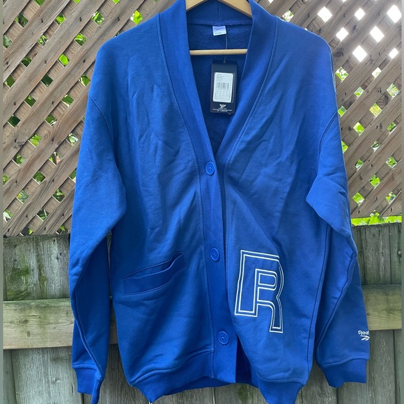 Reebok “Team Coverup” Cardigan - Picture 1 of 5
